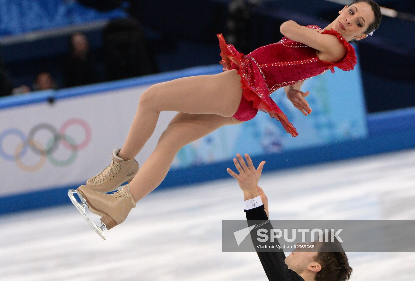 2014 Winter Olympics. Figure skating. Pairs. Free skating