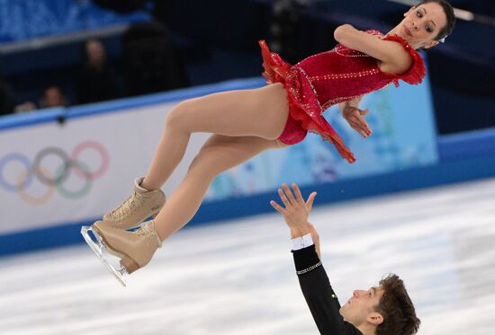 2014 Winter Olympics. Figure skating. Pairs. Free skating