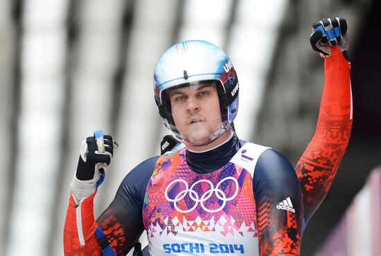 2014 Winter Olympics. Luge. Men's doubles