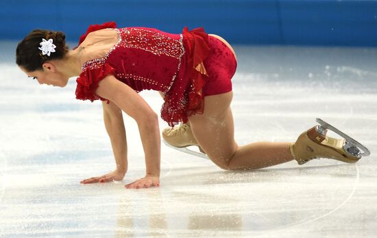 2014 Winter Olympics. Figure skating. Pairs. Free skating