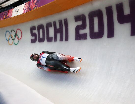 2014 Winter Olympics. Luge. Men’s doubles