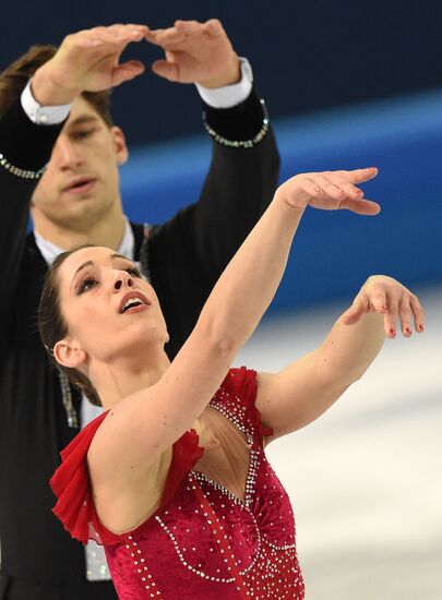 2014 Winter Olympics. Figure skating. Pairs. Free skating