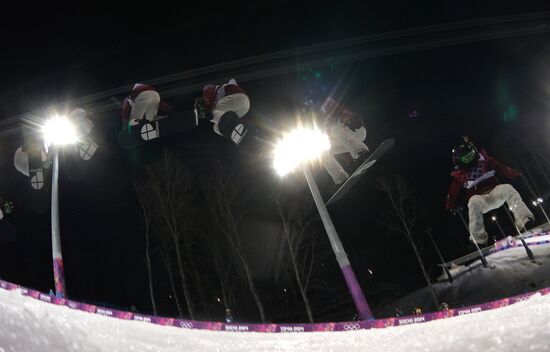 2014 Winter Olympics. Snowboarding. Women. Halfpipe