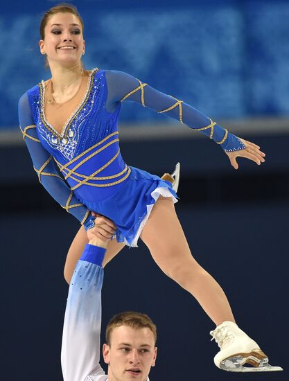 2014 Winter Olympics. Figure skating. Pairs. Free skating