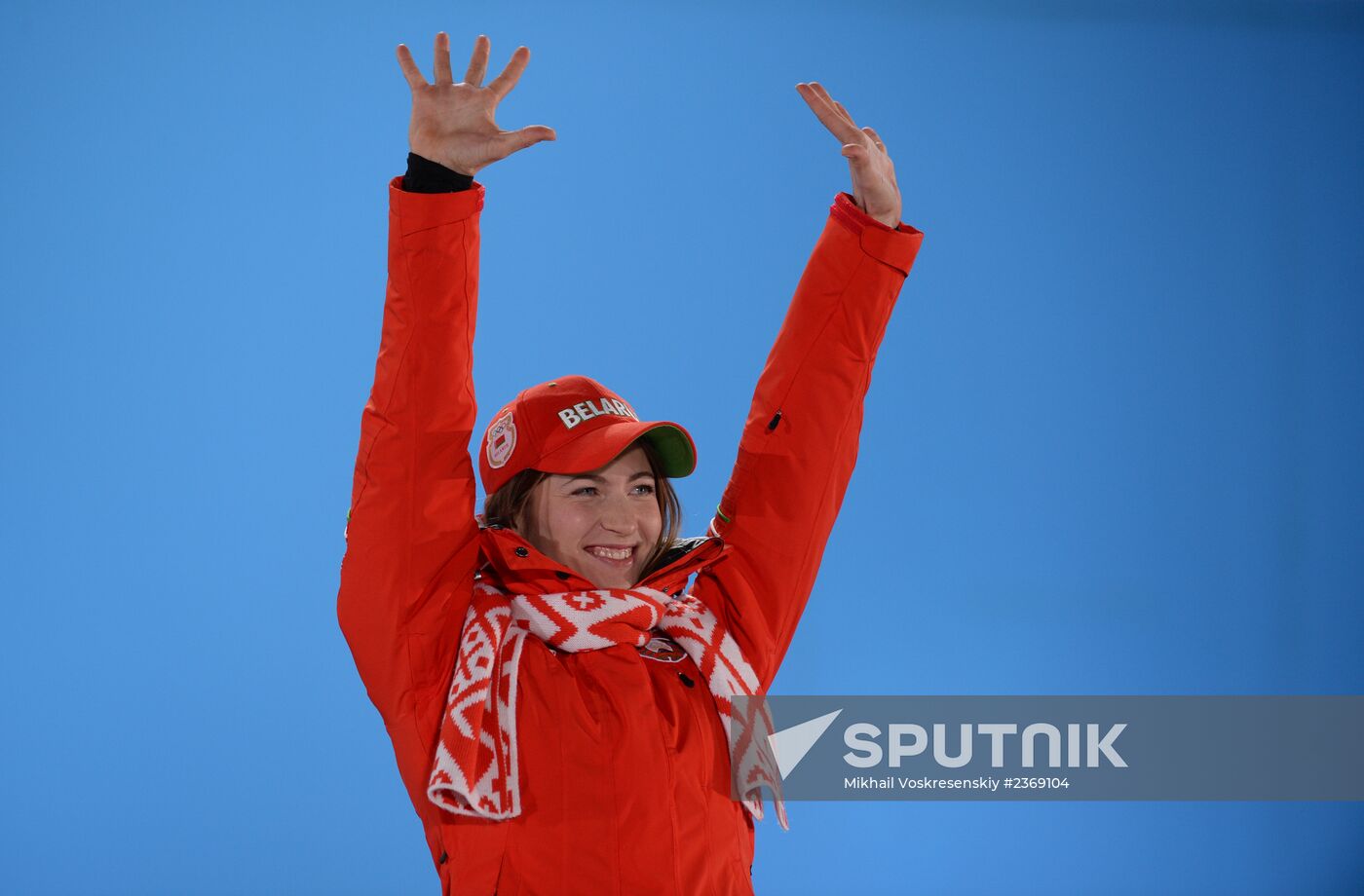 2014 Winter Olympics. Medal ceremony. Day Five