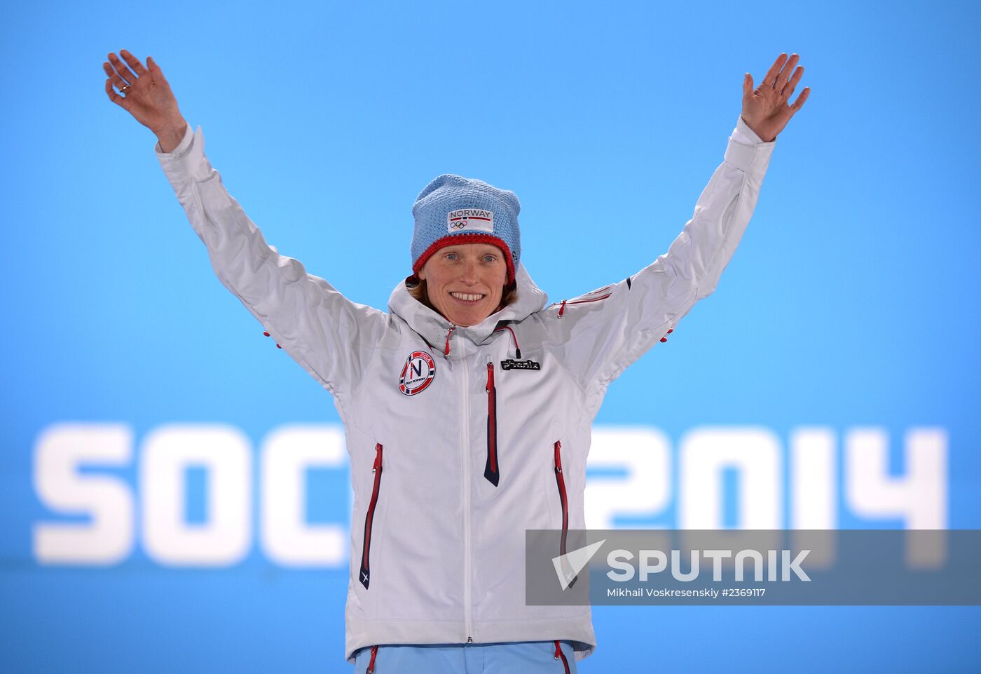2014 Winter Olympics. Medal ceremony. Day Five