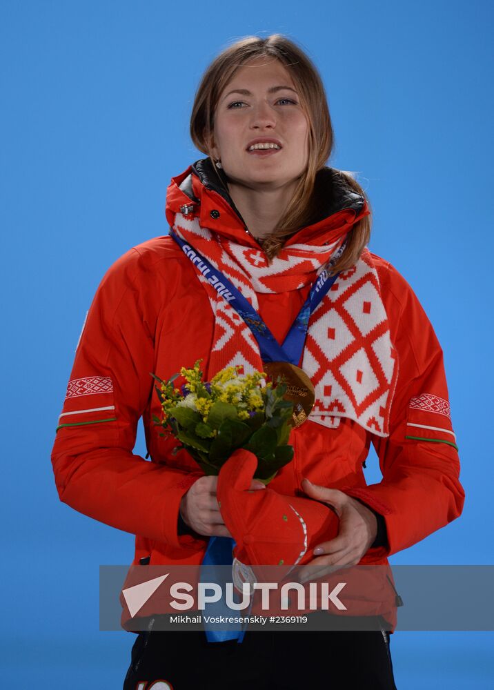 2014 Winter Olympics. Medal ceremony. Day Five