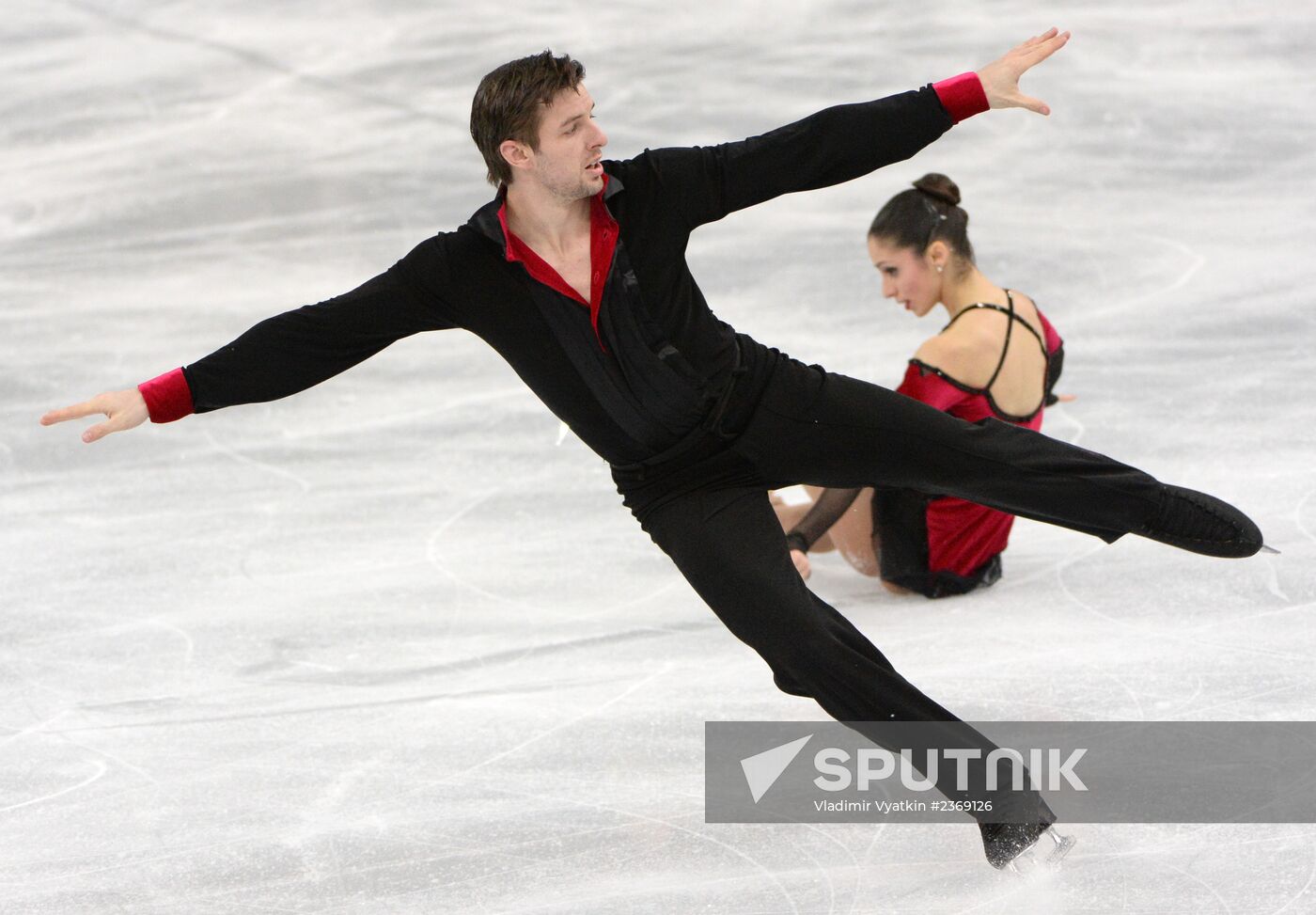 2014 Winter Olympics. Figure skating. Pairs. Free skating