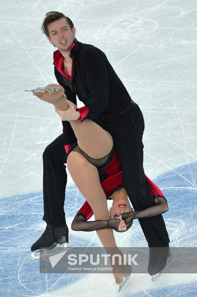 2014 Winter Olympics. Figure skating. Pairs. Free skating