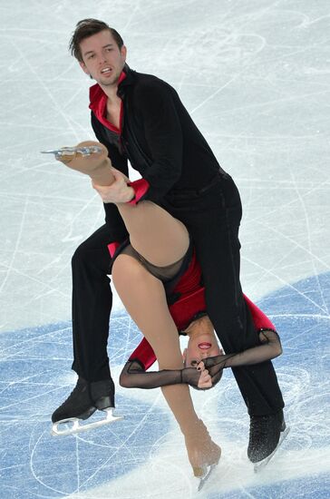 2014 Winter Olympics. Figure skating. Pairs. Free skating