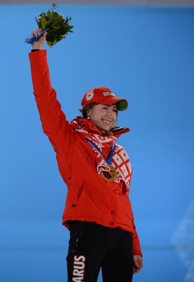 2014 Winter Olympics. Medal ceremony. Day Five