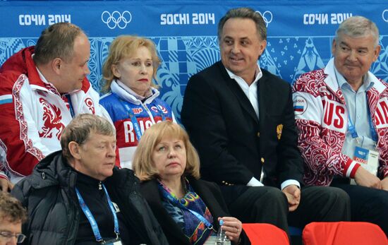 2014 Winter Olympics. Figure skating. Pairs. Free skating