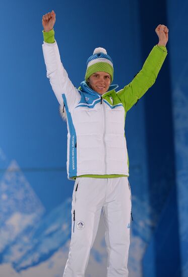 2014 Winter Olympics. Medal ceremony. Day Five