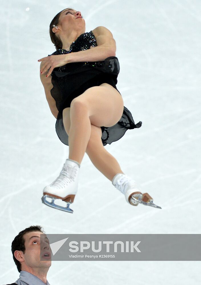 2014 Winter Olympics. Figure skating. Pairs. Free skating