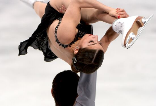 2014 Winter Olympics. Figure skating. Pairs. Free skating