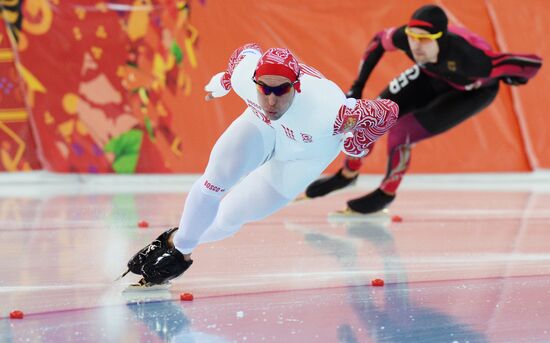 2014 Winter Olympics. Speed skating. Men. 1000m