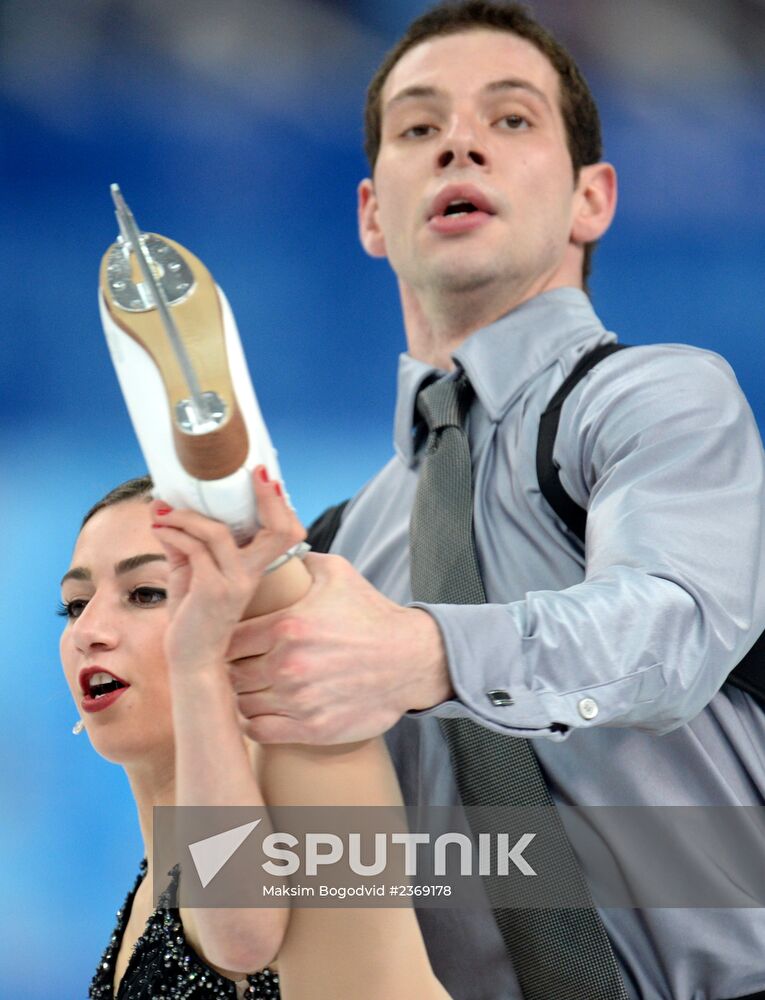 2014 Winter Olympics. Figure skating. Pairs. Free skating