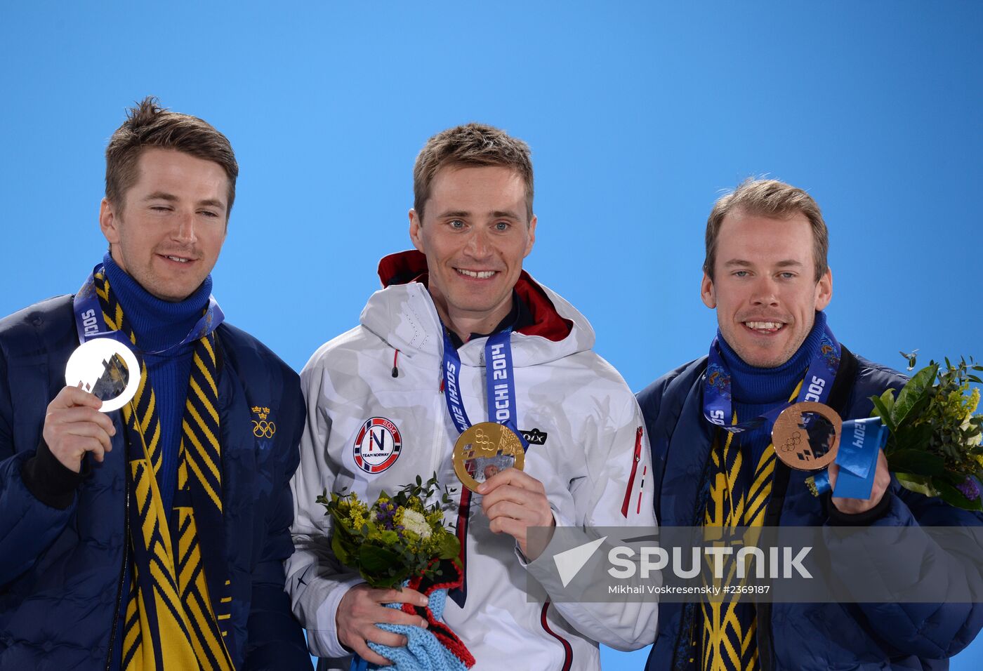 2014 Winter Olympics. Medal ceremony. Day Five