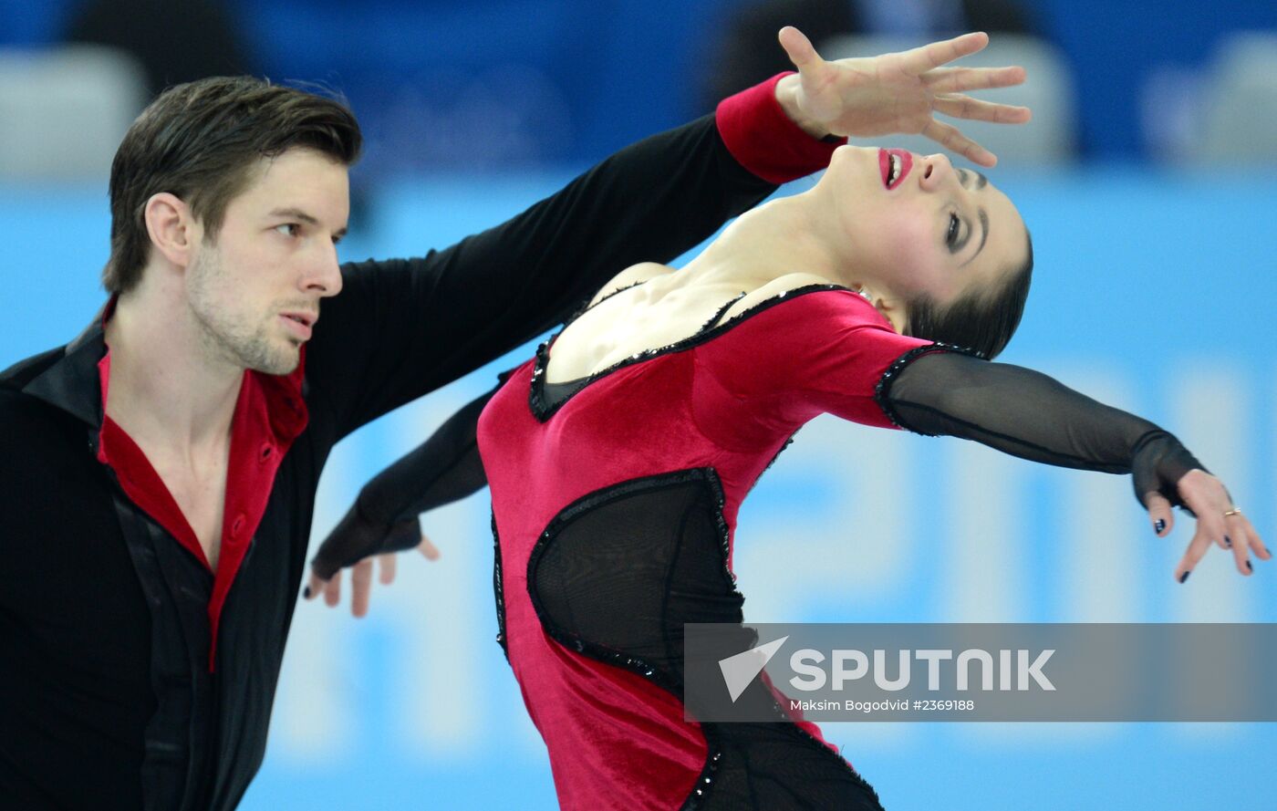 2014 Winter Olympics. Figure skating. Pairs. Free skating