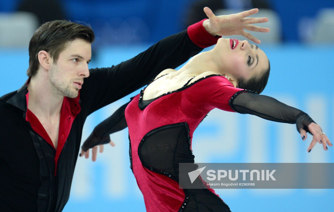 2014 Winter Olympics. Figure skating. Pairs. Free skating