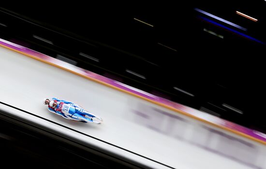 2014 Winter Olympics. Luge. Men’s doubles