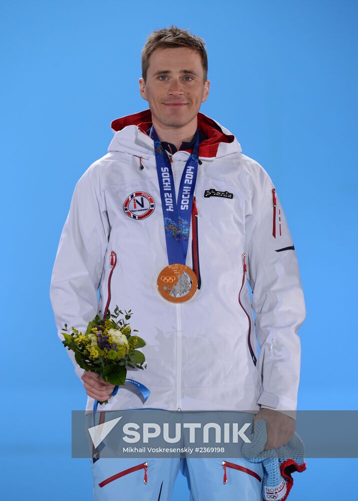 2014 Winter Olympics. Medal ceremony. Day Five