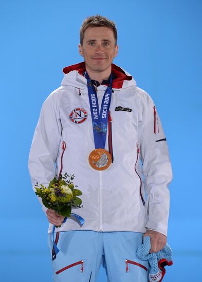 2014 Winter Olympics. Medal ceremony. Day Five