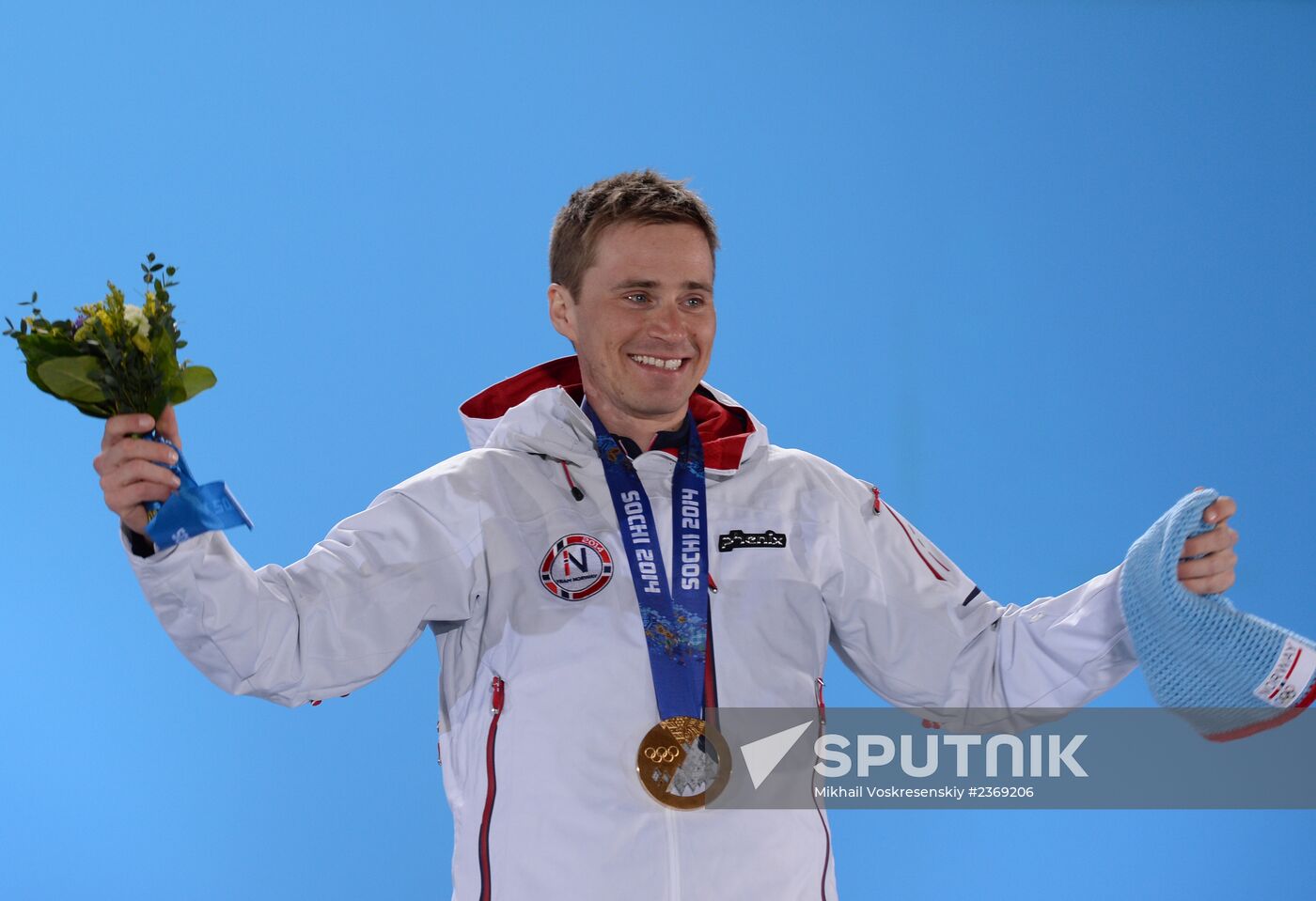 2014 Winter Olympics. Medal ceremony. Day Five
