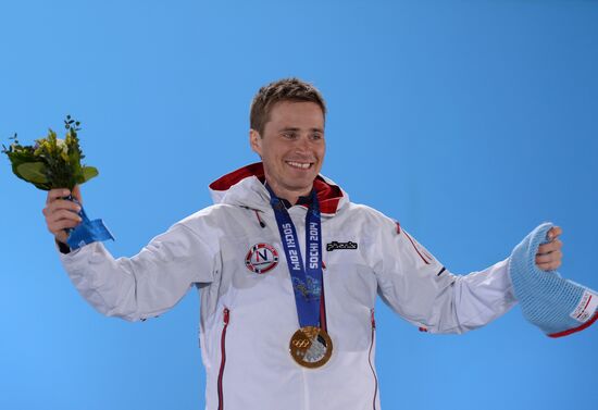 2014 Winter Olympics. Medal ceremony. Day Five