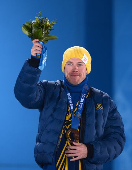 2014 Winter Olympics. Medal ceremony. Day Five