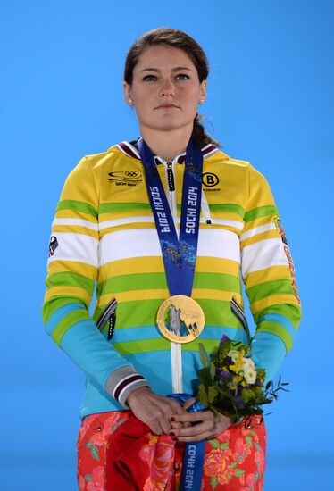 2014 Winter Olympics. Medal ceremony. Day Five