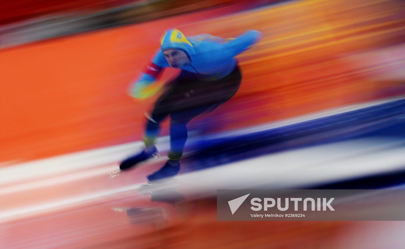 2014 Winter Olympics. Speed skating. Men. 1000m