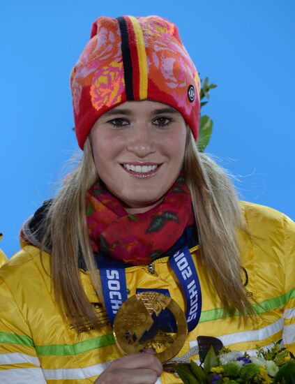 2014 Winter Olympics. Medal ceremony. Day Five