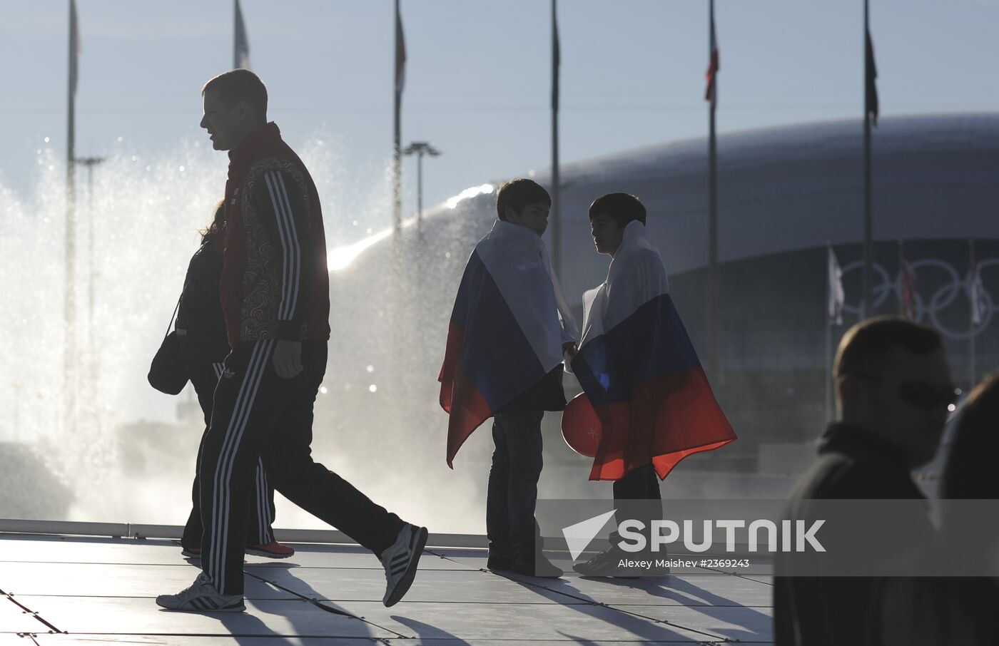 2014 Winter Olympics. Life of Olympic Park