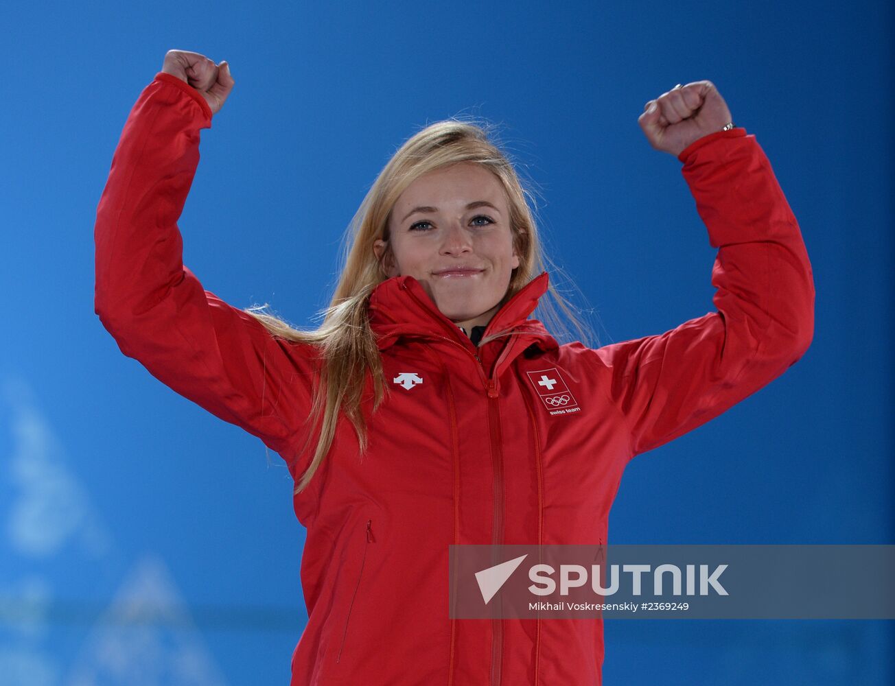 2014 Winter Olympics. Medal ceremony. Day Five