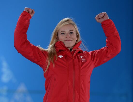 2014 Winter Olympics. Medal ceremony. Day Five