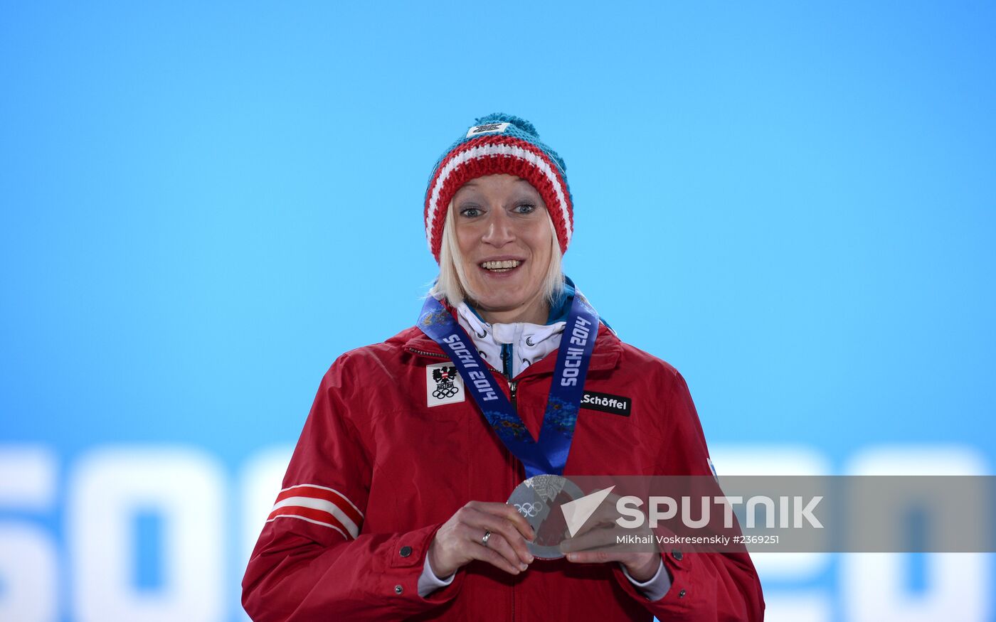 2014 Winter Olympics. Medal ceremony. Day Five