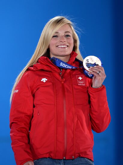 2014 Winter Olympics. Medal ceremony. Day Five