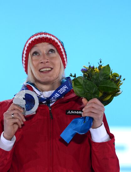 2014 Winter Olympics. Medal ceremony. Day Five