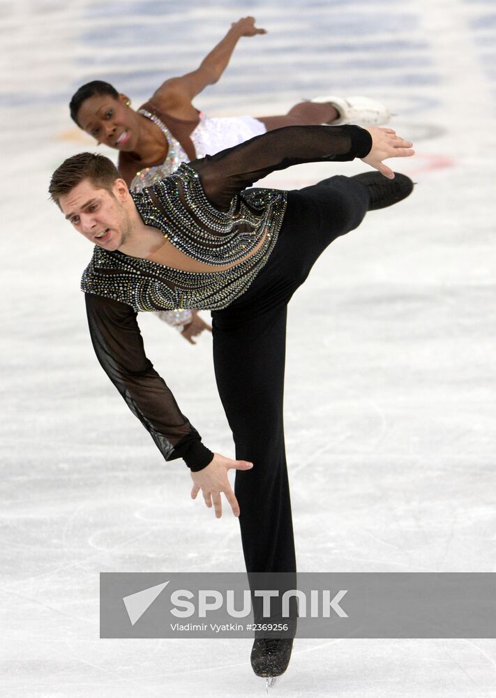 2014 Winter Olympics. Figure skating. Pairs. Free skating