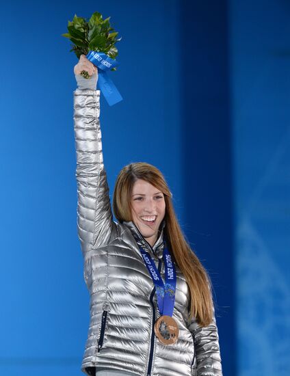 2014 Winter Olympics. Medal ceremony. Day Five