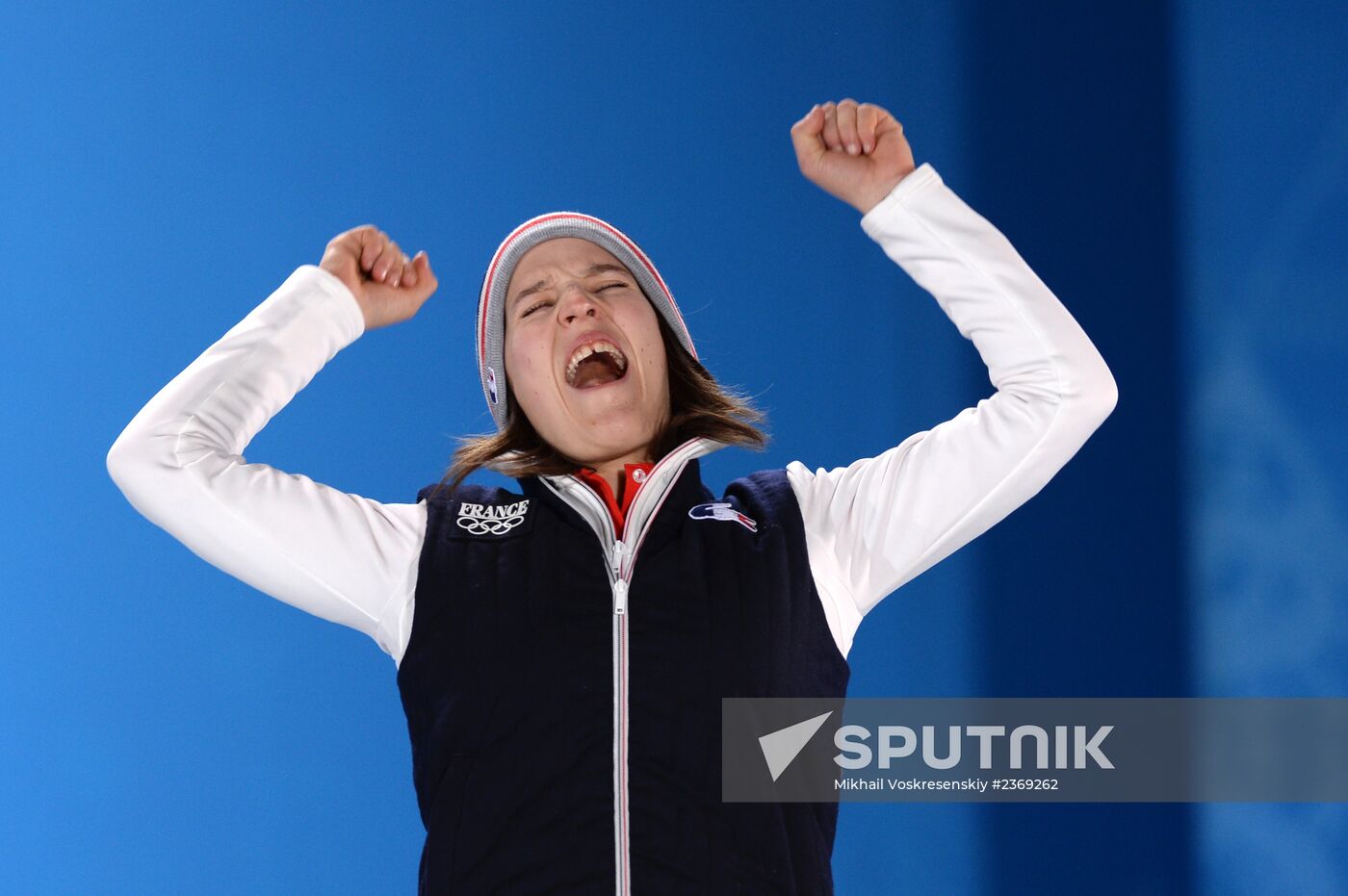 2014 Winter Olympics. Medal ceremony. Day Five