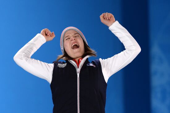 2014 Winter Olympics. Medal ceremony. Day Five