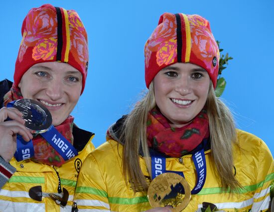 2014 Winter Olympics. Medal ceremony. Day Five