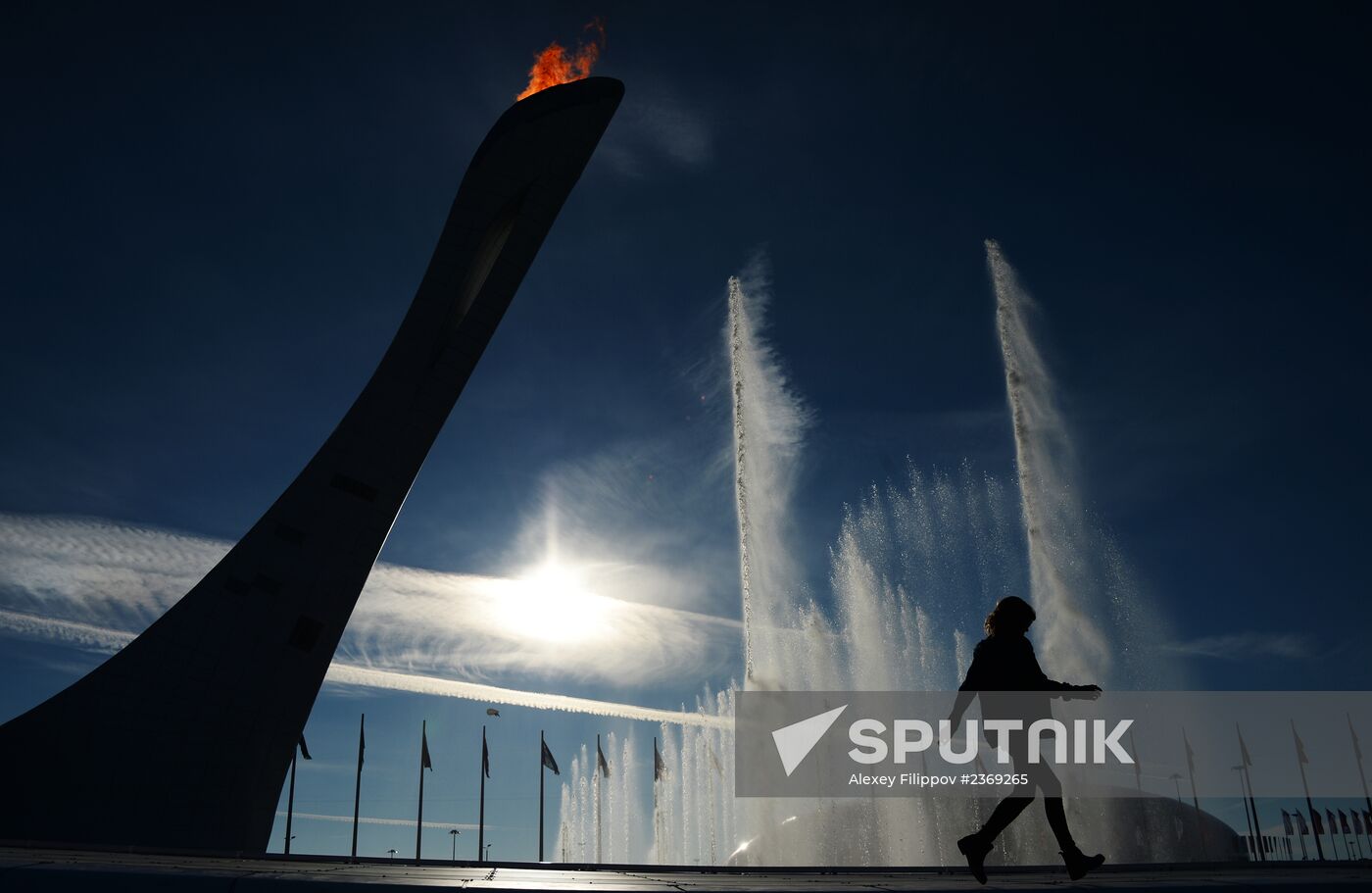 2014 Winter Olympics. Life of Olympic Park