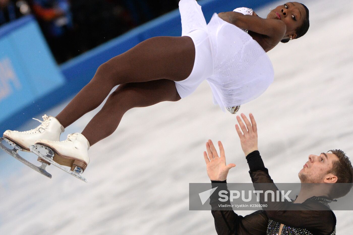 2014 Winter Olympics. Figure skating. Pairs. Free skating