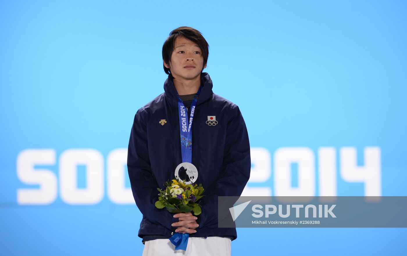 2014 Winter Olympics. Medal ceremony. Day Five