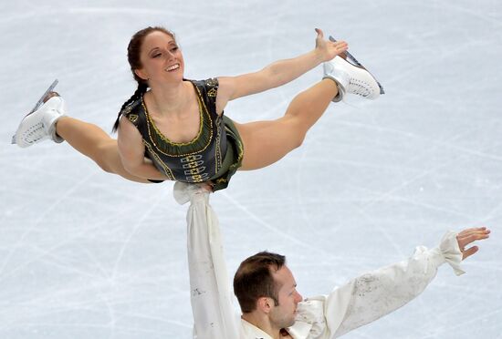 2014 Winter Olympics. Figure skating. Pairs. Free skating