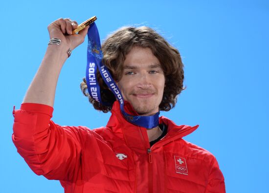 2014 Winter Olympics. Medal ceremony. Day Five