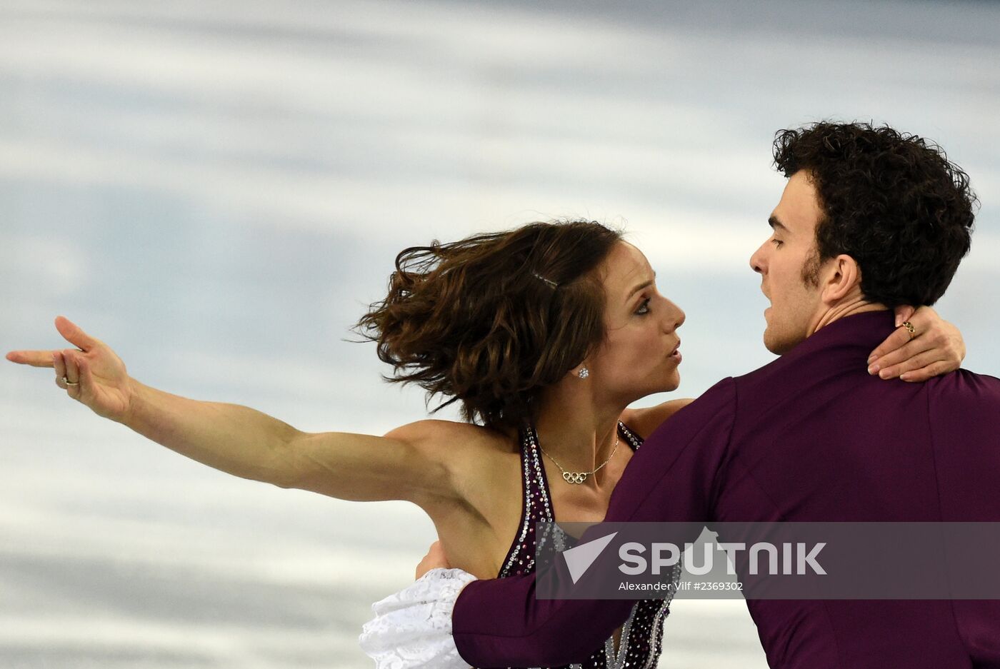 2014 Winter Olympics. Figure skating. Pairs. Free skating